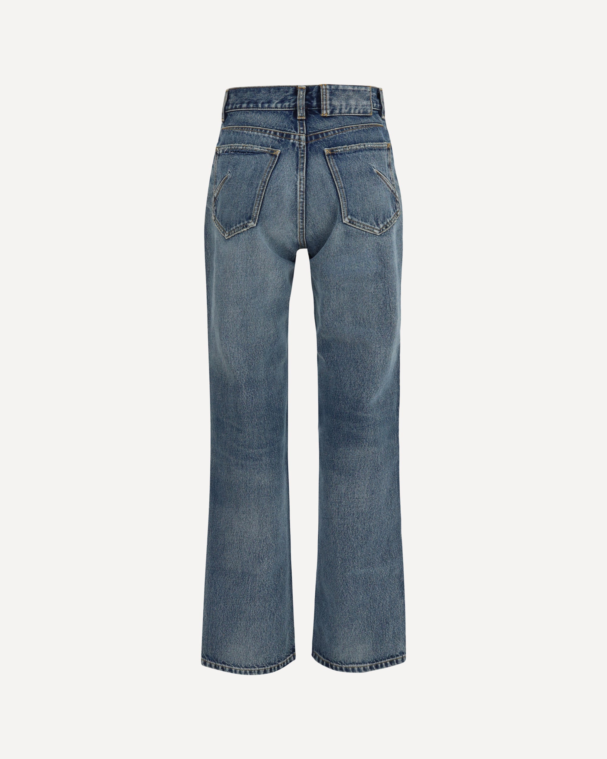 Alaïa Straight-leg denim Jeans, view 2