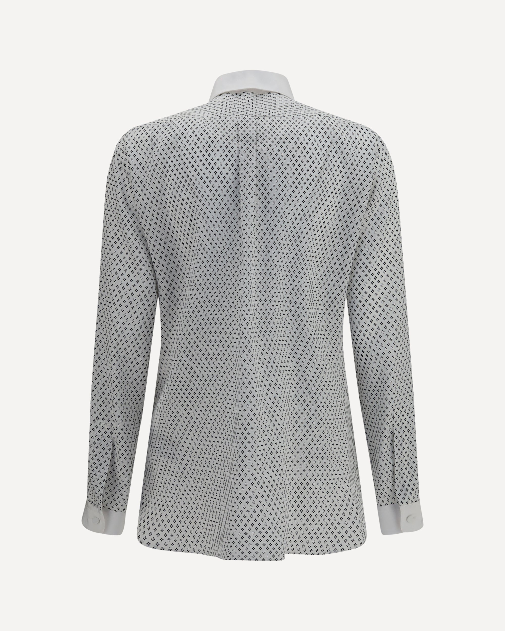Tom Ford Diamond print silk crêpe de chine Shirt, view 2