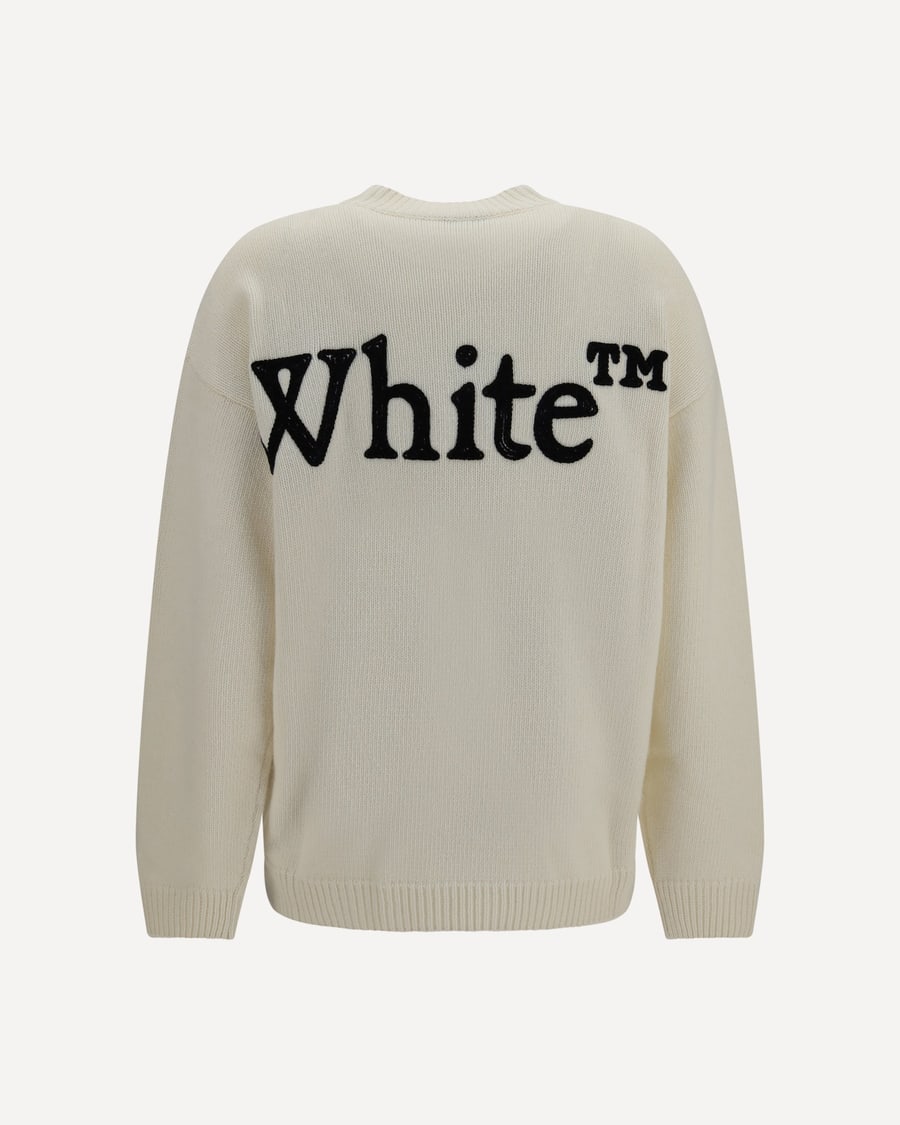 Off-White Bookish Shared crewneck Sweater, view 2