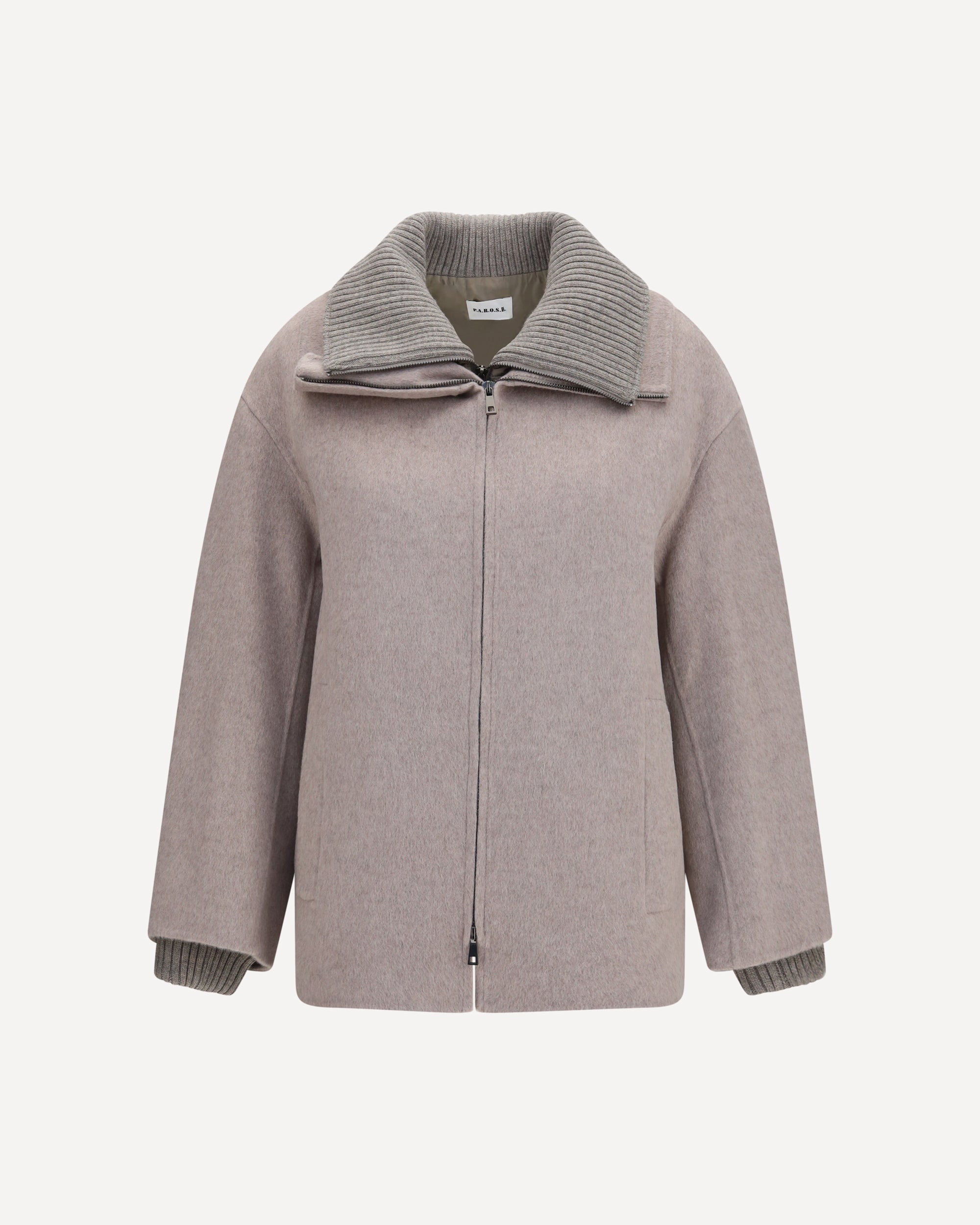 P.A.R.O.S.H. Double wool and quilted Jacket