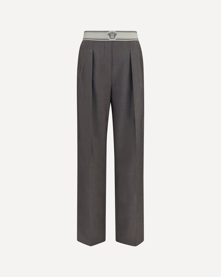 Versace Wool and mohair Pants, view 3