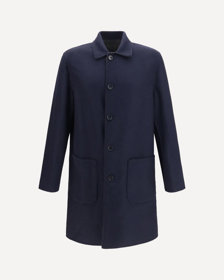 Etro Soho reversible wool-blend Coat