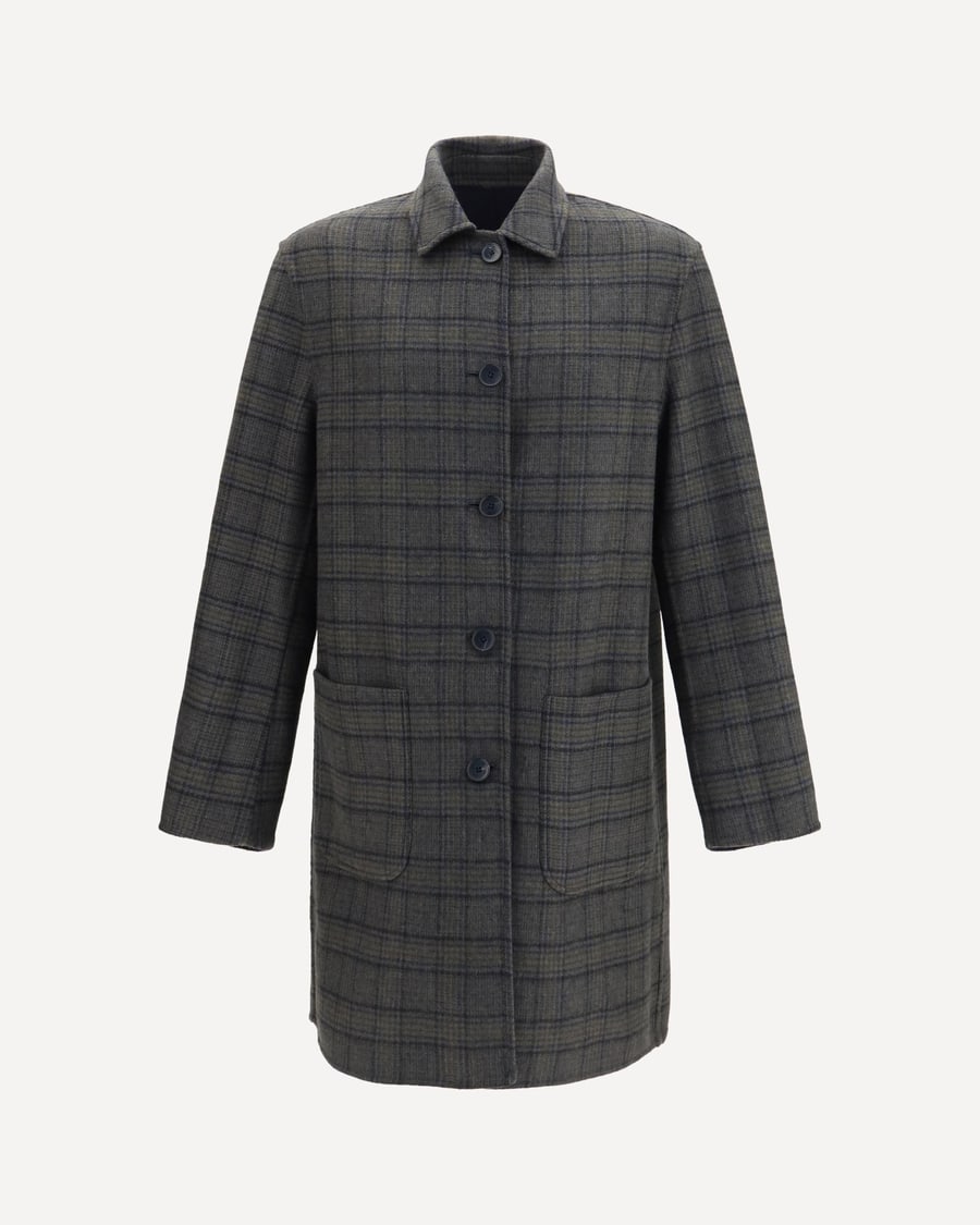 Etro Soho reversible wool-blend Coat, view 4