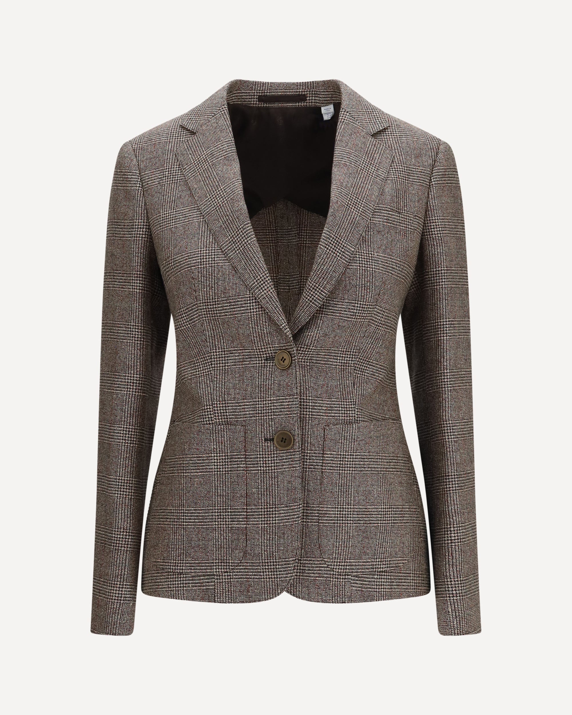 Burberry Single-breasted wool and linen Blazer