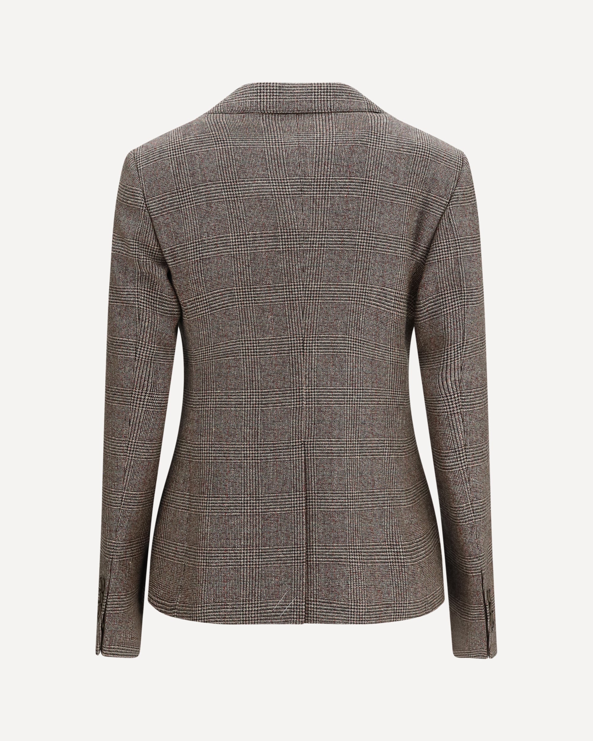 Burberry Single-breasted wool and linen Blazer, view 2