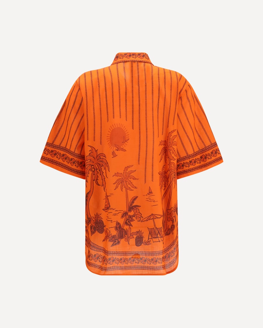 ALEMAIS Oversized printed Shirt, view 2