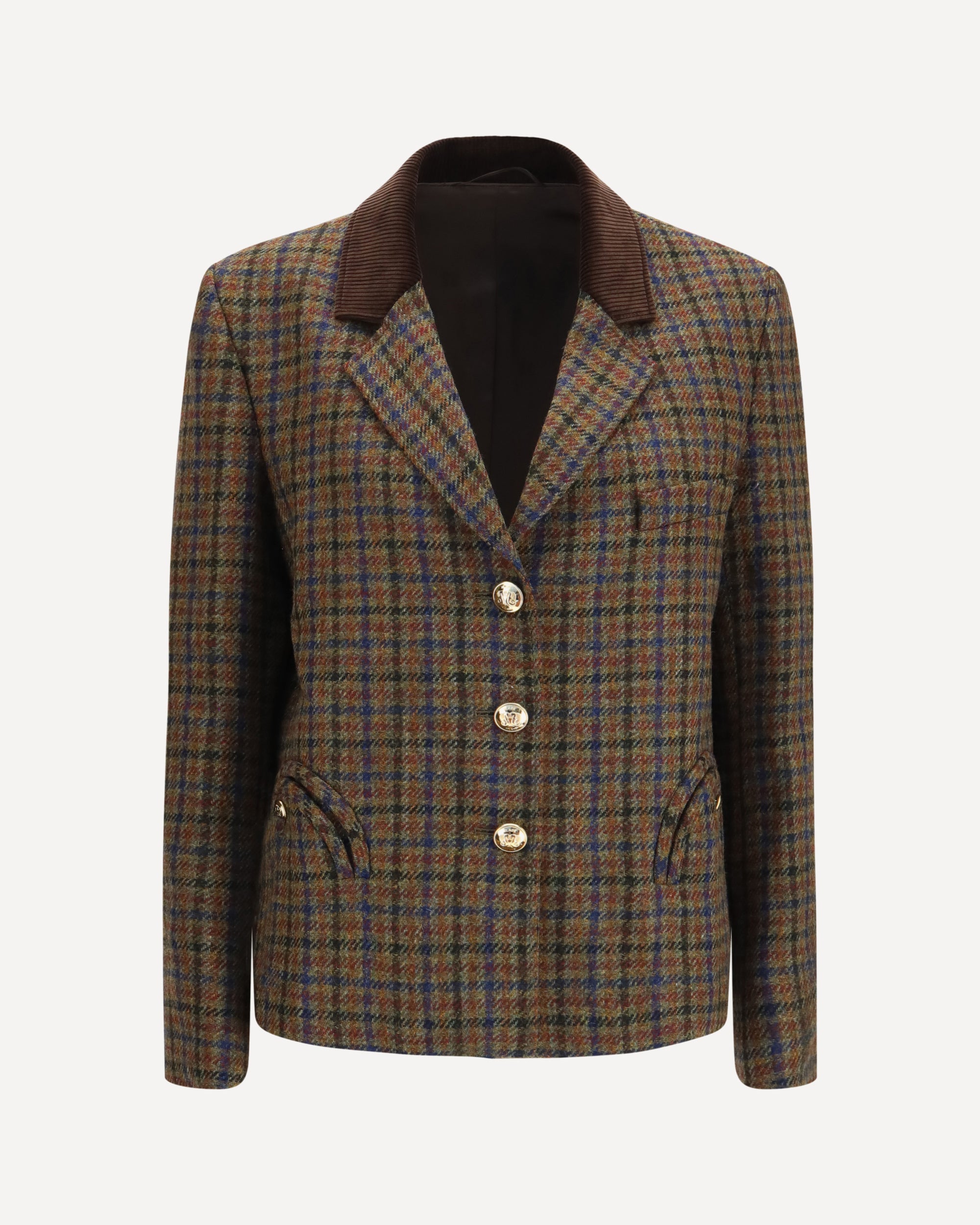 Blazé Milano Blazer Shelley in wool blend tweed