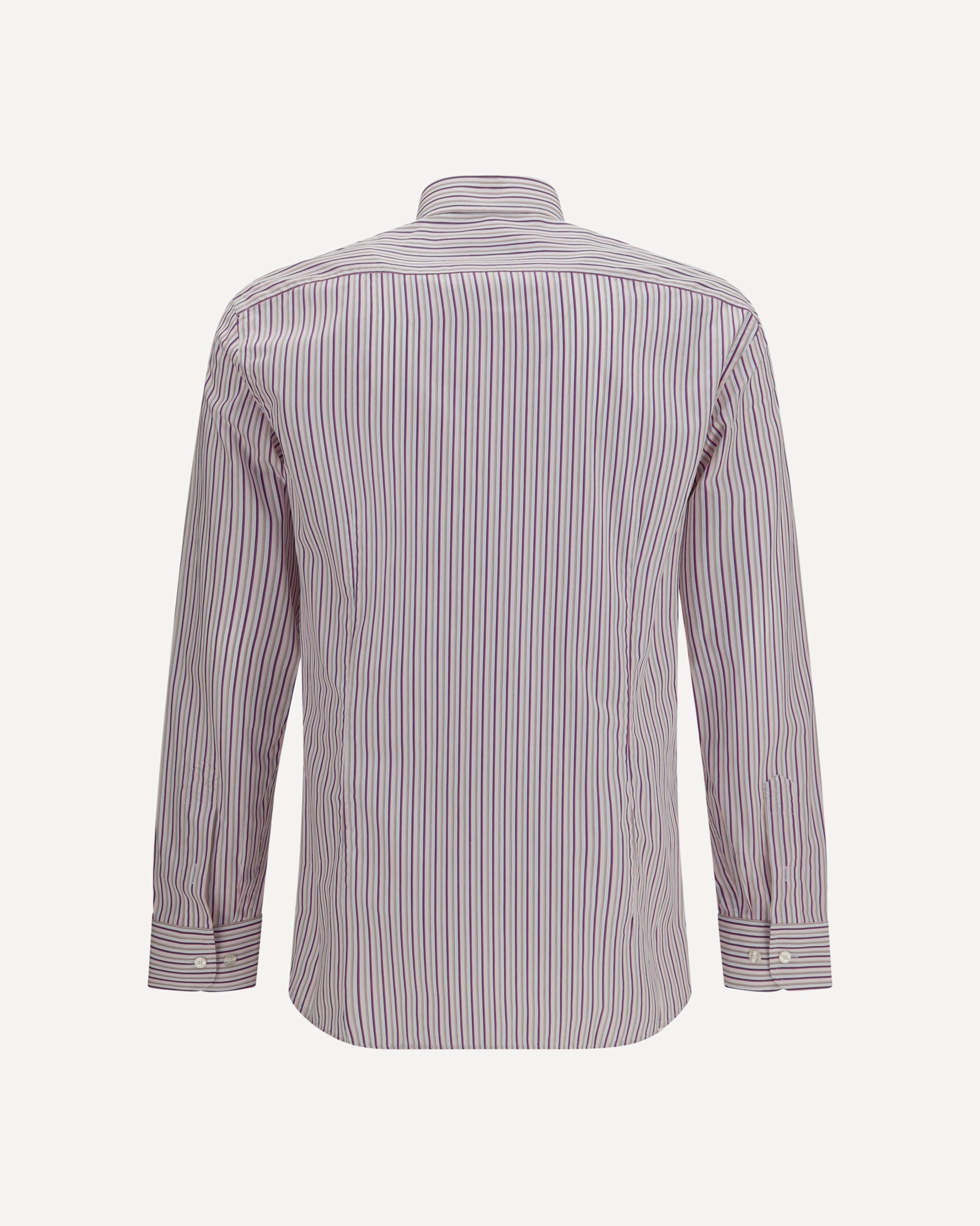 Etro Roma striped cotton Shirt with Pegaso logo, view 2