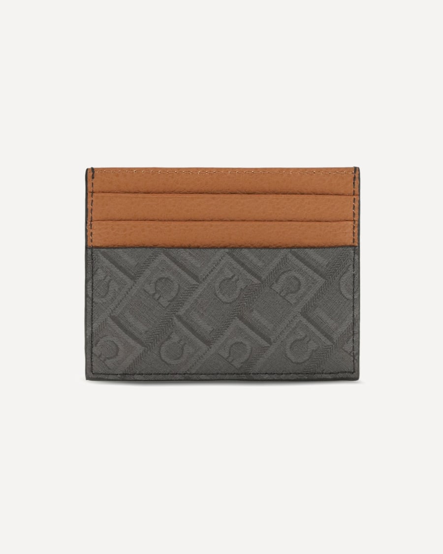 Ferragamo Monogram leather Cardholder, view 4