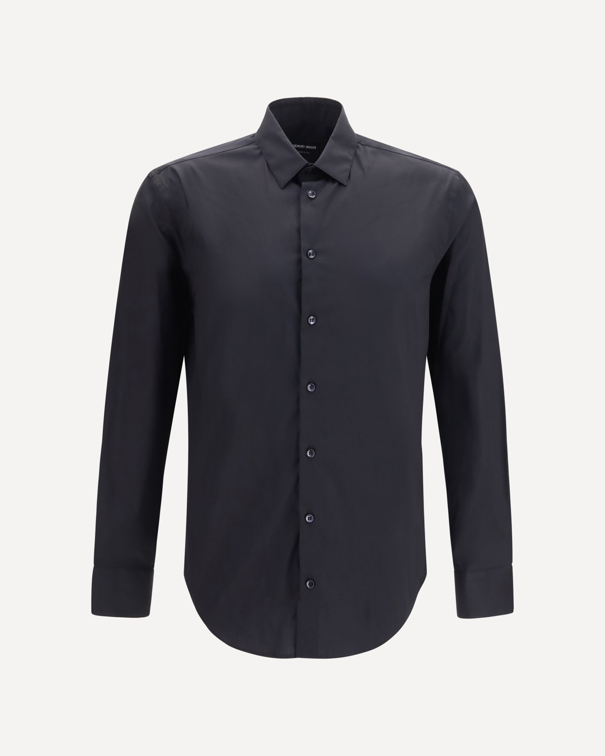 Giorgio Armani Shirt slim fit in stretch cotton poplin