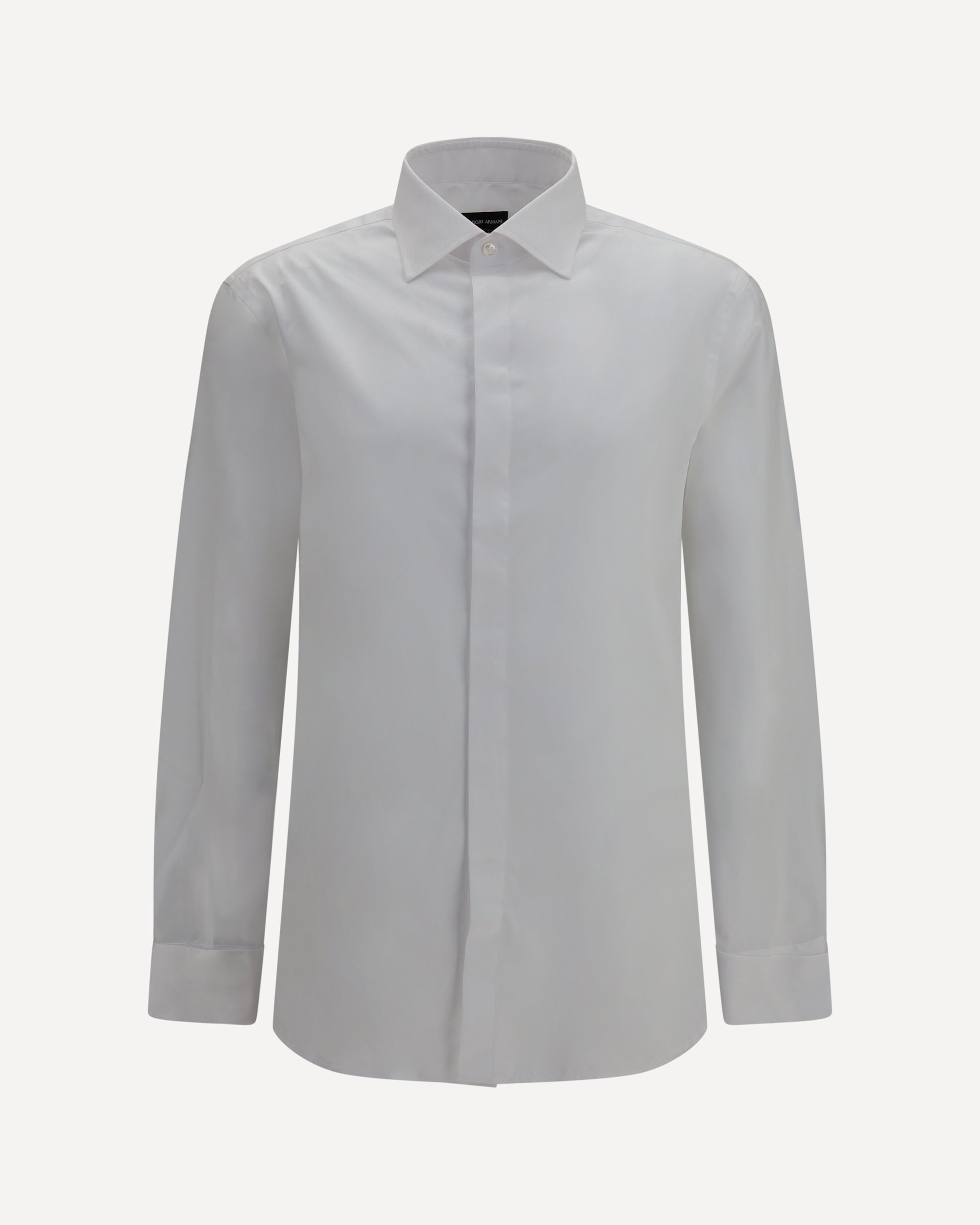 Giorgio Armani Shirt in soft cotton with French collar