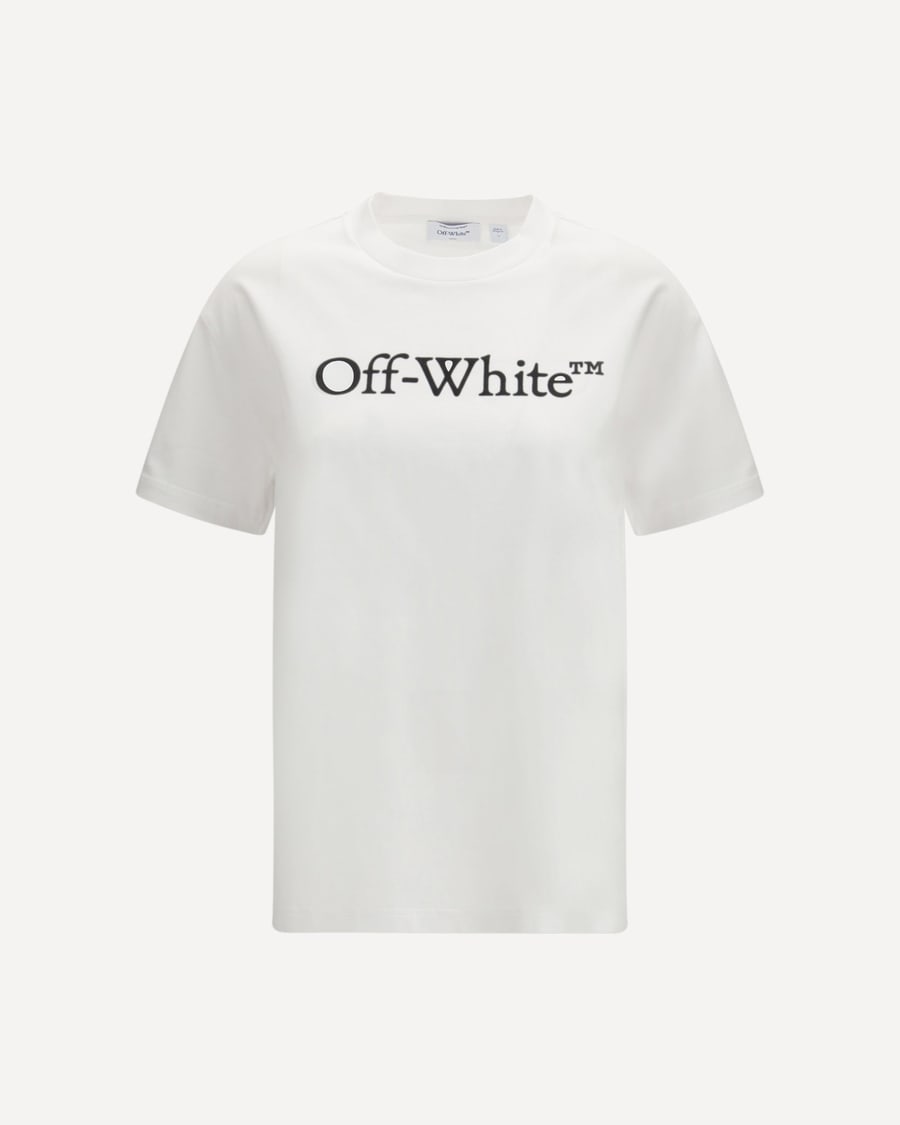 Off-White Big Logo Bookish T-shirt, view 3