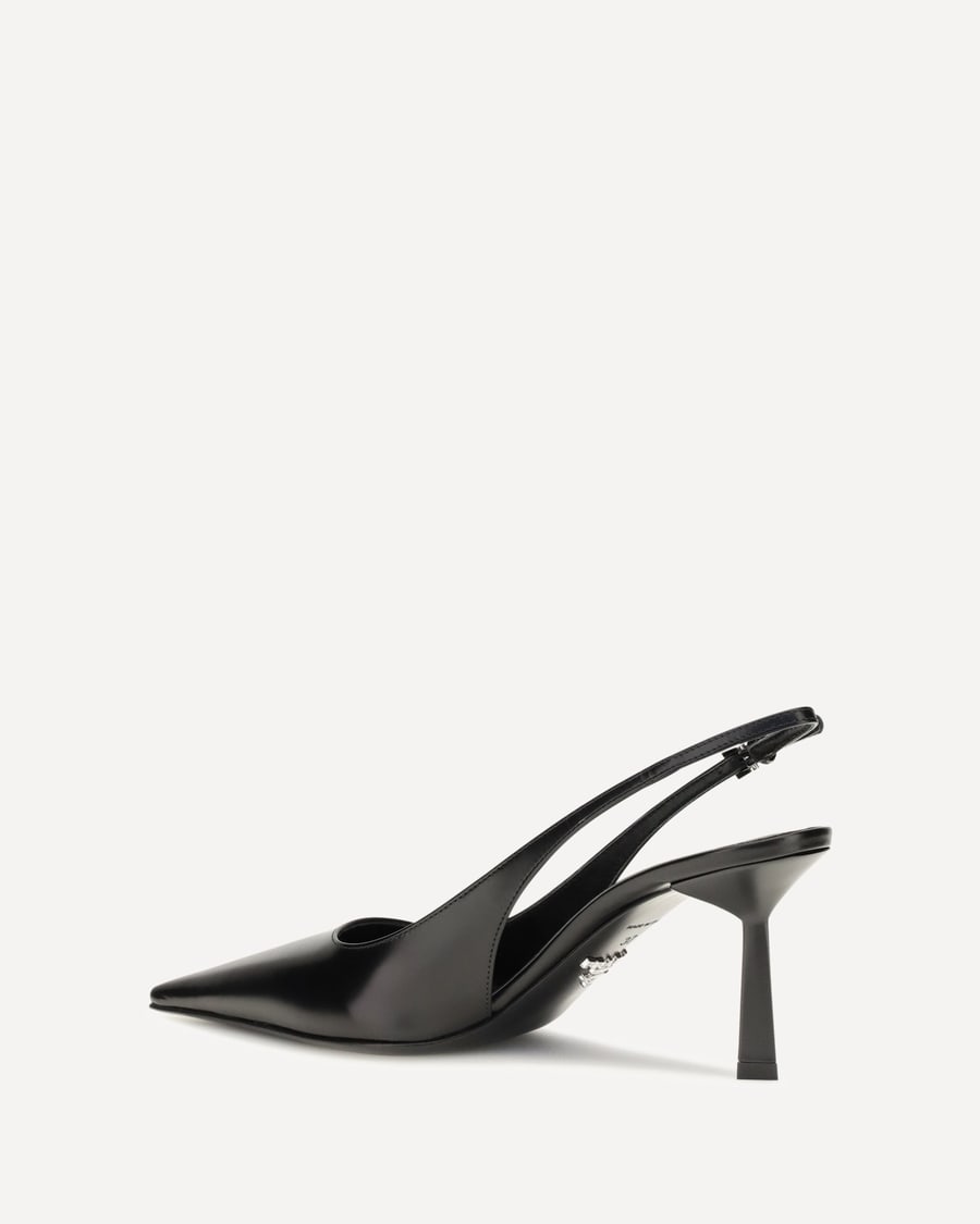 Prada Leather slingback Pumps, view 2
