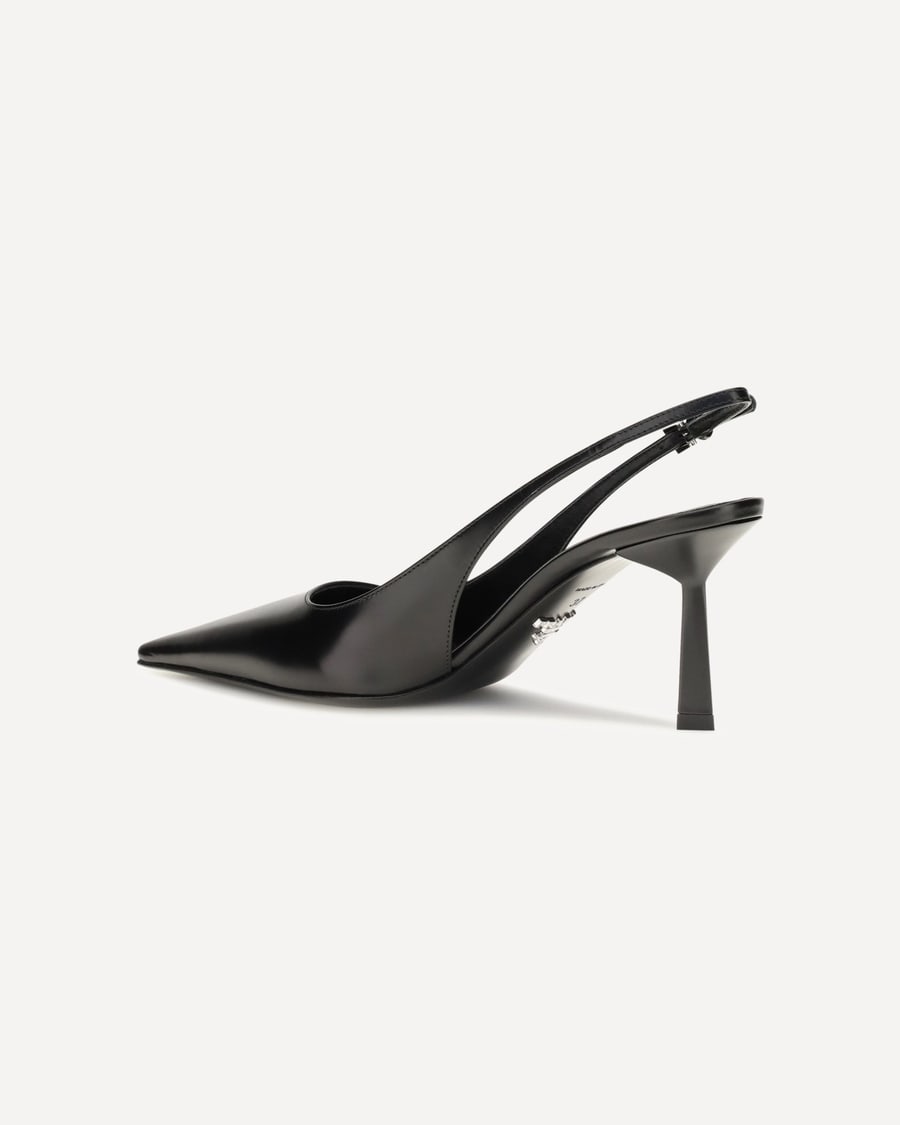 Prada Leather slingback Pumps, view 5