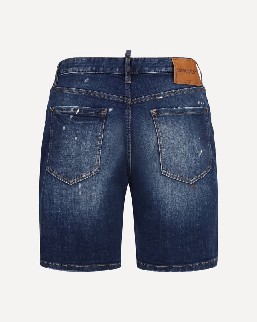 Dsquared2 Distressed Denim Shorts, view 4