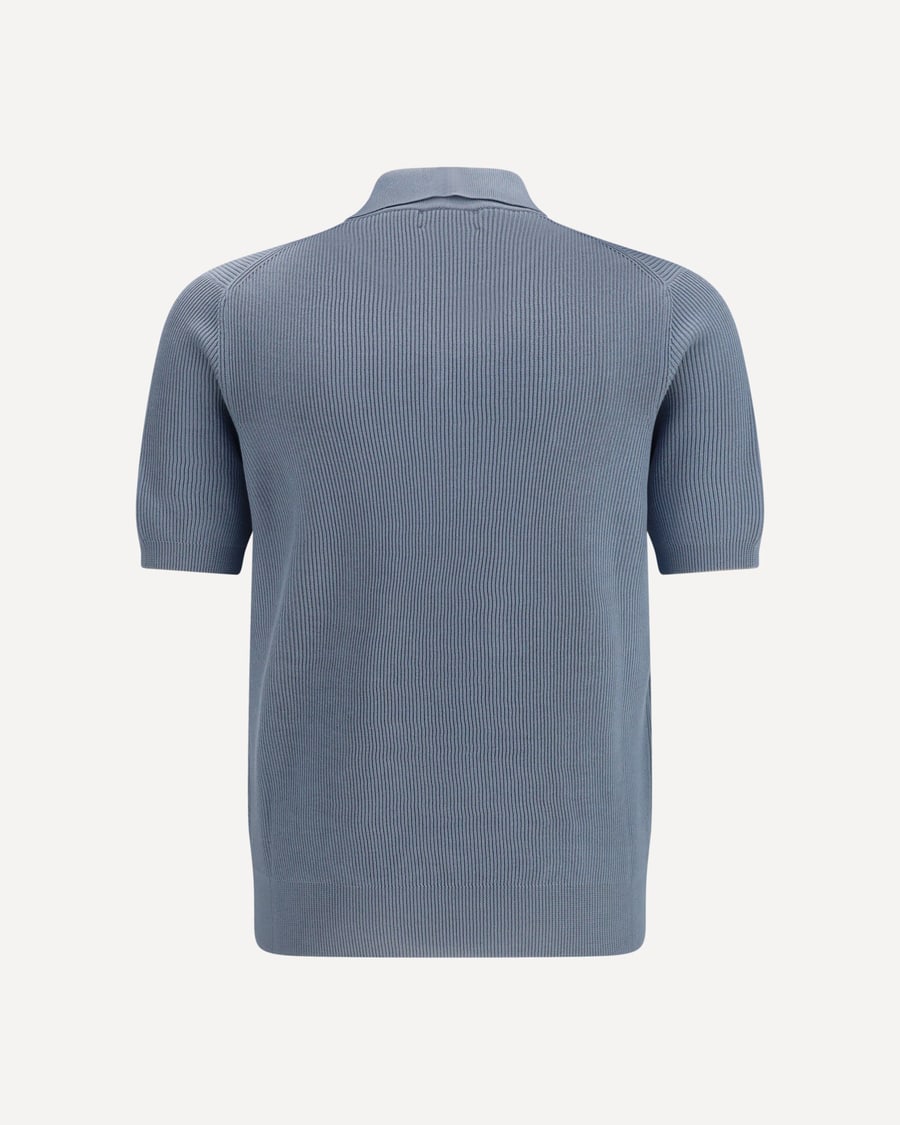 Brunello Cucinelli Cotton ribbed Polo, view 4