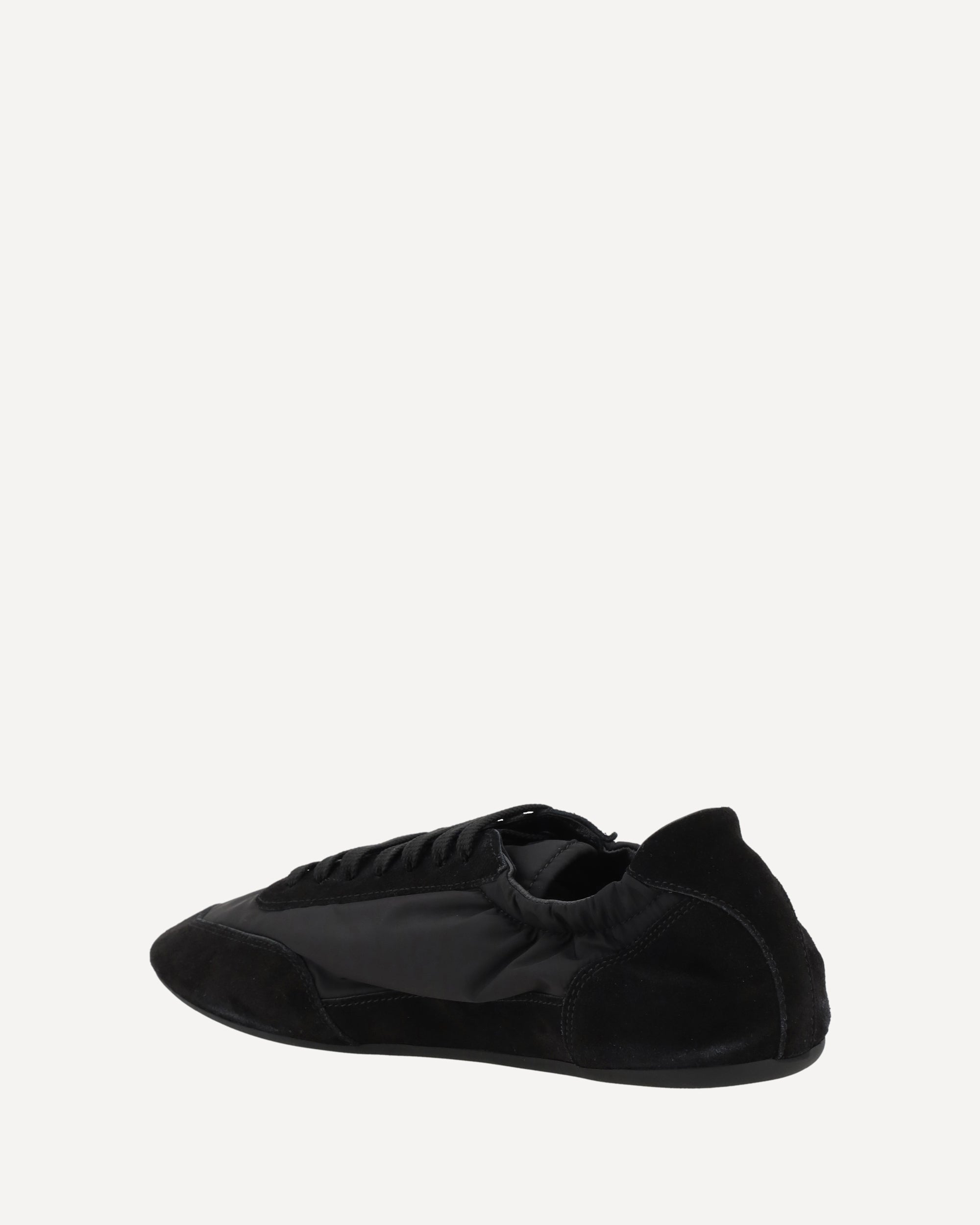 Prada Collapse Sneakers in Re-Nylon and suede, view 2