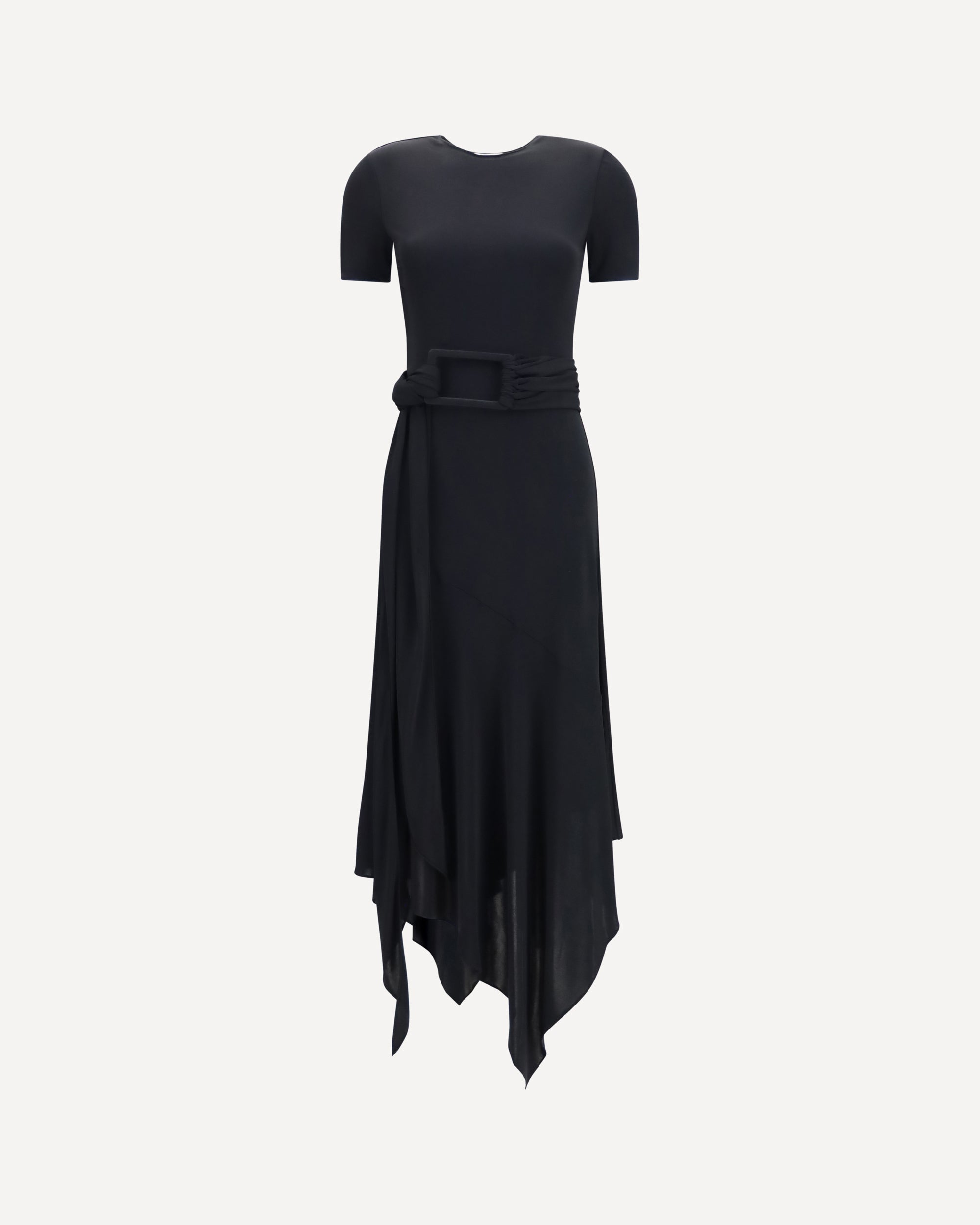Alaïa Belted jersey Dress