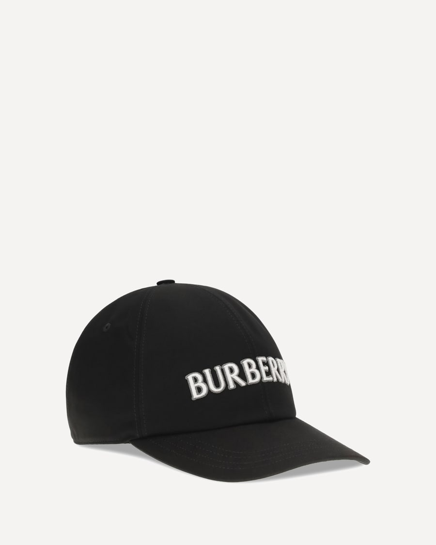 Burberry Logo cotton Baseball Cap, view 2