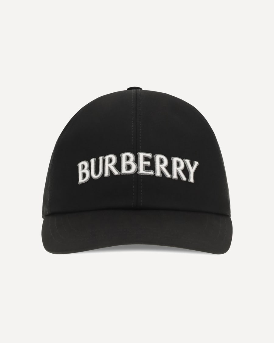 Burberry Logo cotton Baseball Cap, view 3