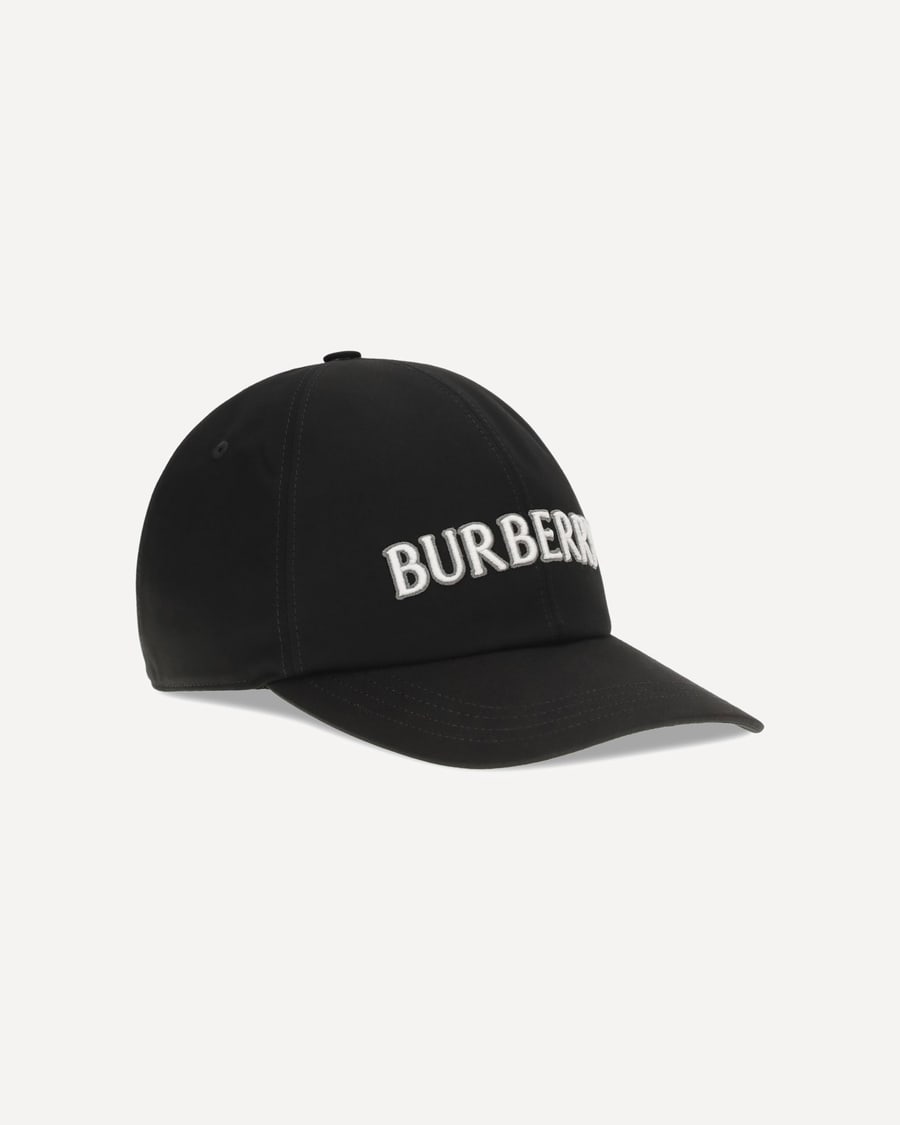 Burberry Logo cotton Baseball Cap, view 4