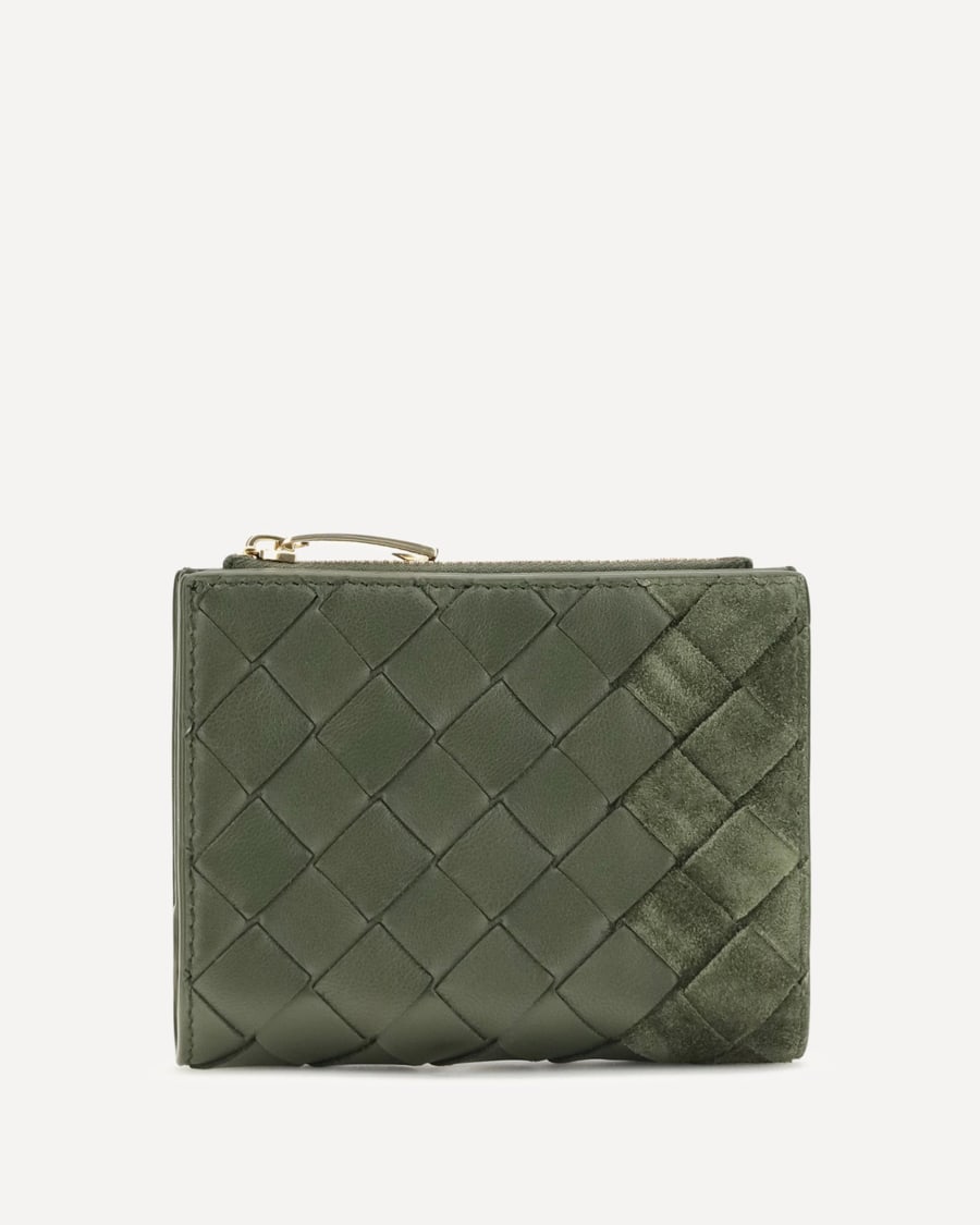Bottega Veneta Bifold Intrecciato Wallet