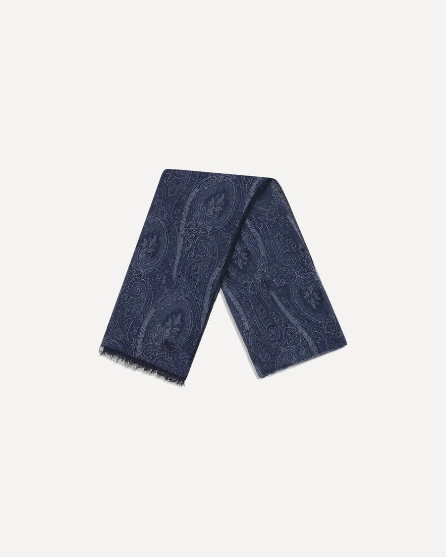 Etro Paisley Scarf, view 4