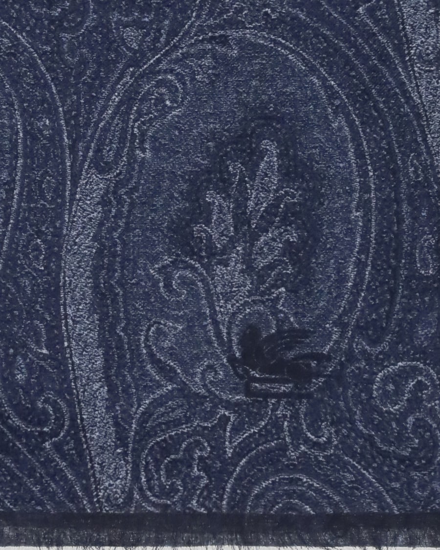 Etro Paisley Scarf, view 5