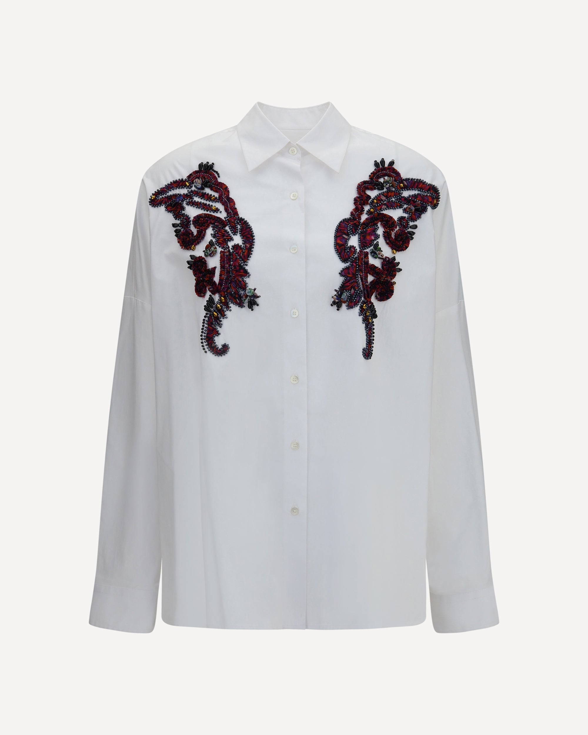 Dries Van Noten Beaded-detail Shirt