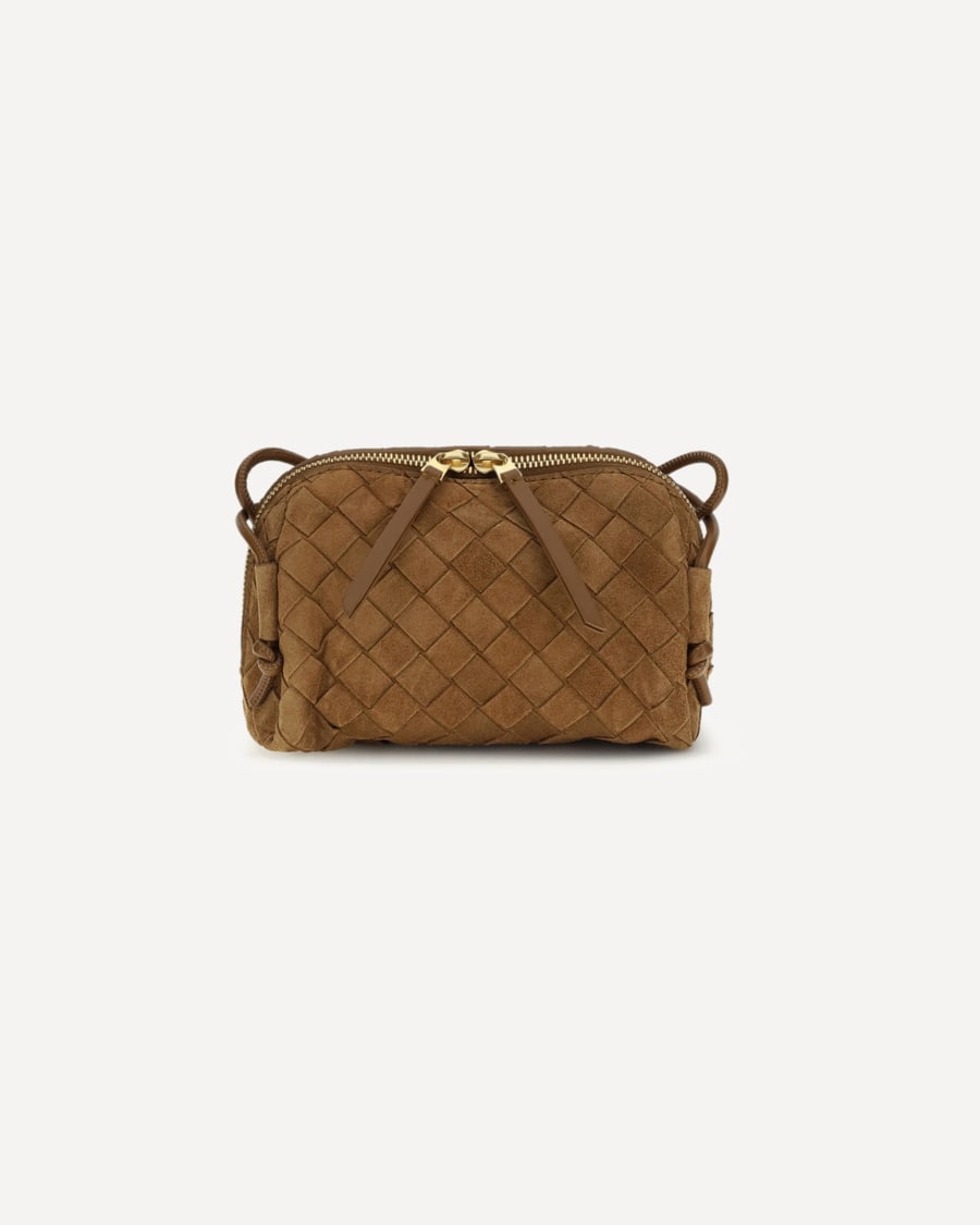 Bottega Veneta Mini Loop Shoulder Bag, view 3