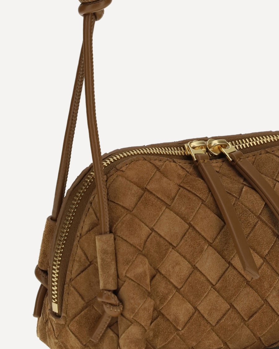 Bottega Veneta Mini Loop Shoulder Bag, view 6