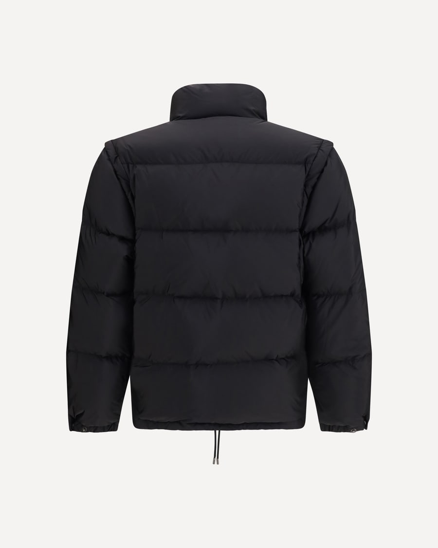 Prada Puffer Jacket Re-Nylon with Triangle Logo, view 4