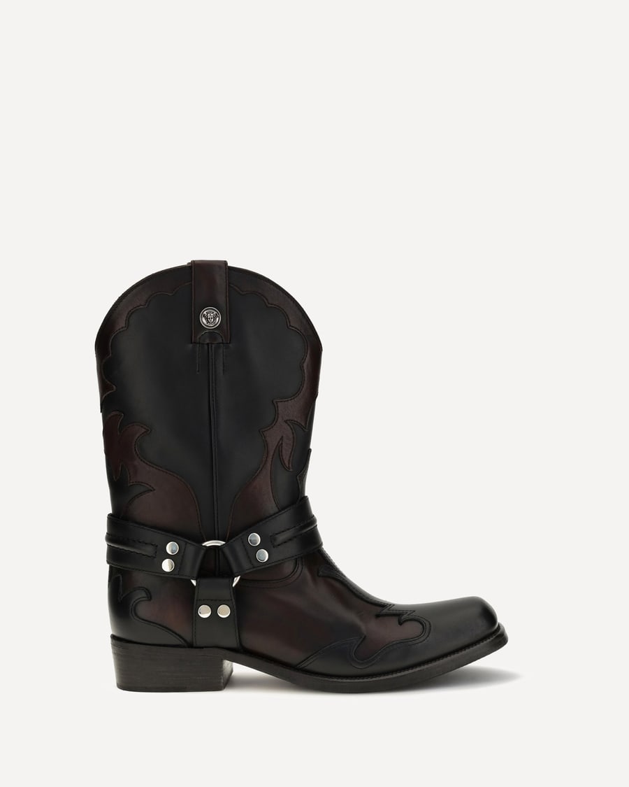 Versace Sylvester Western Boots