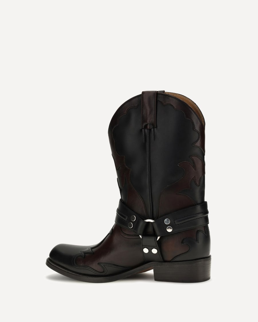 Versace Sylvester Western Boots, view 2