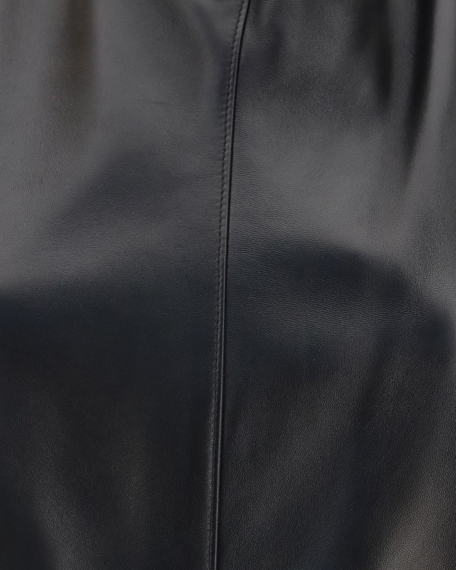 KHAITE Rone leather Top, view 5