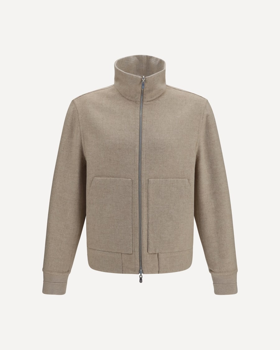 Brunello Cucinelli Double-face cashmere Jacket, view 4