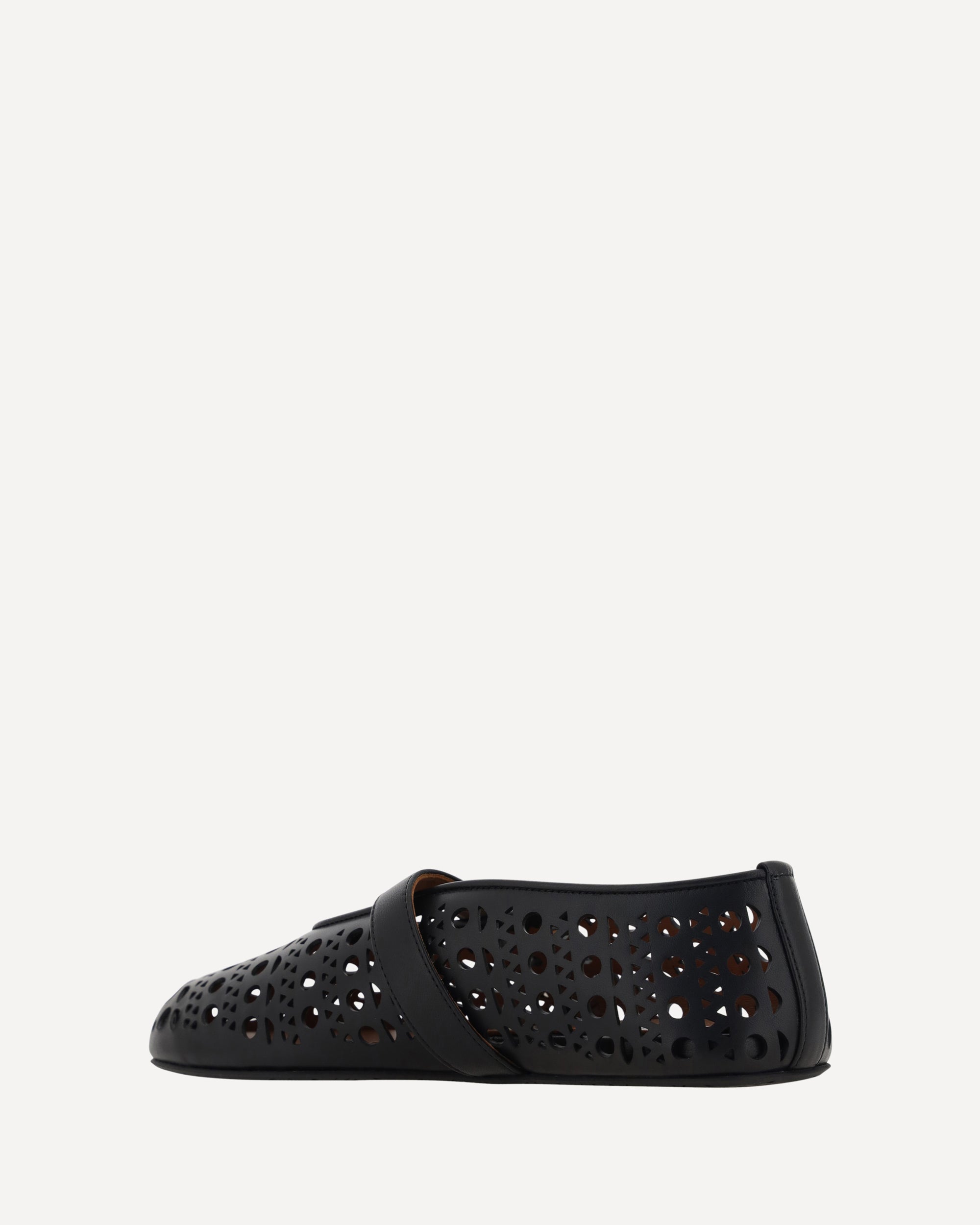 Alaïa Leather Ballerinas, view 2