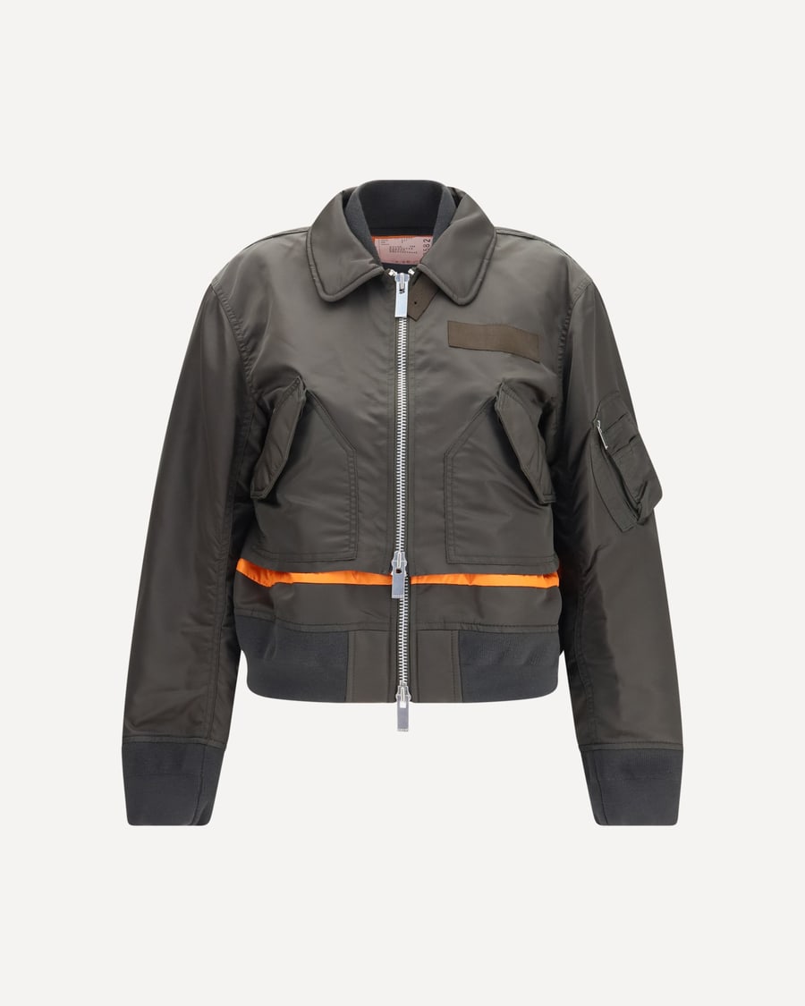 SACAI Double-zip nylon Jacket