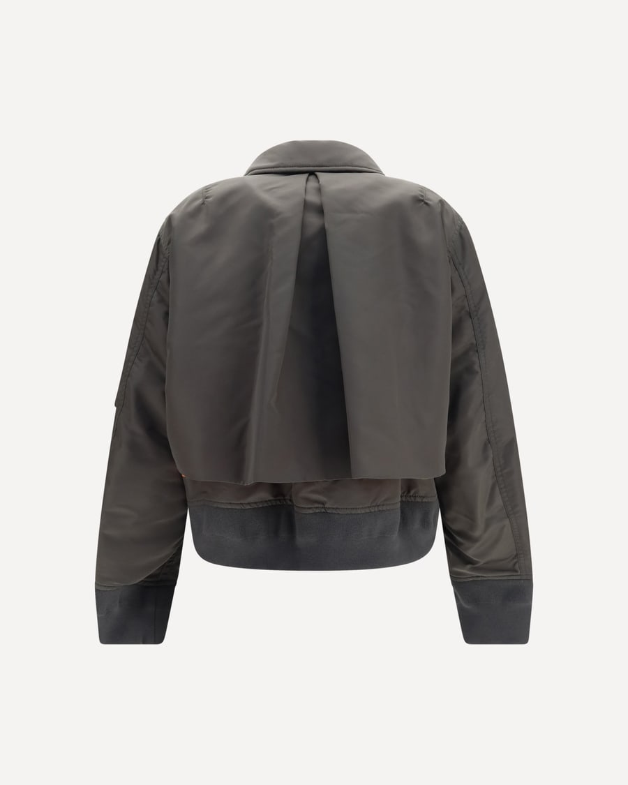 SACAI Double-zip nylon Jacket, view 2