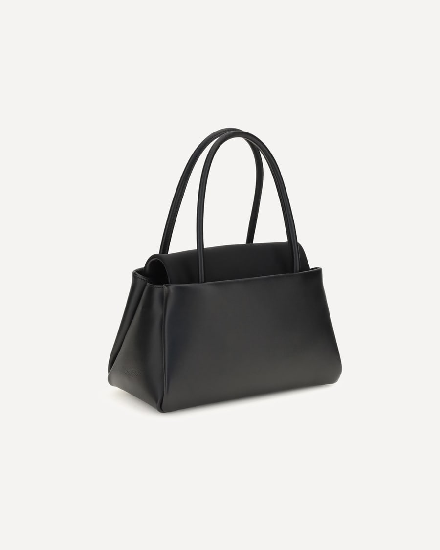Prada Top Handle Bag with triangle logo, view 5
