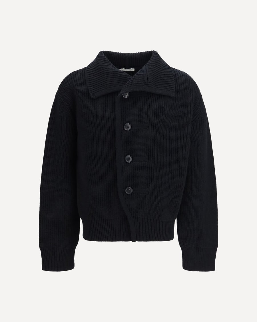 Dries Van Noten Buttoned high-neck Cardigan