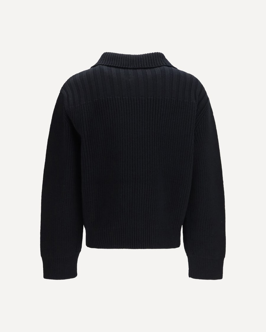 Dries Van Noten Buttoned high-neck Cardigan, view 4
