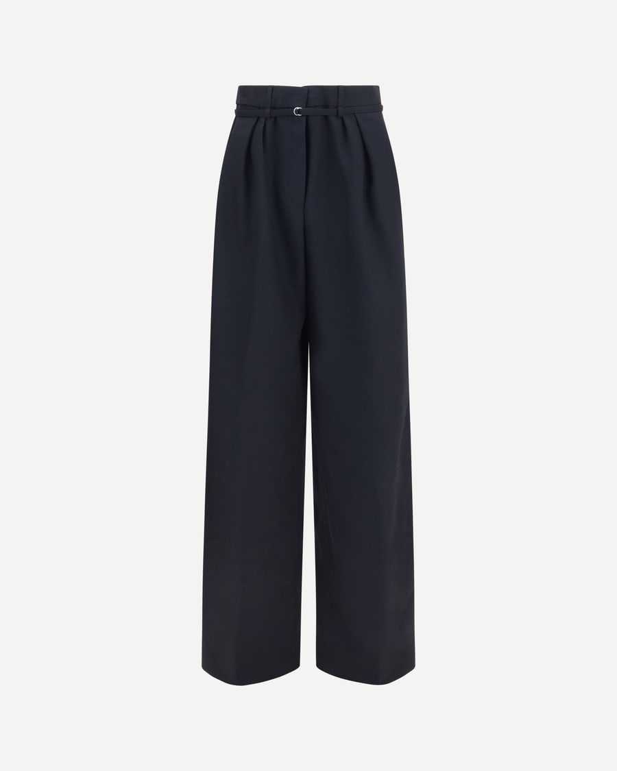 Dries Van Noten Wide-leg Pants with drawstring, view 3