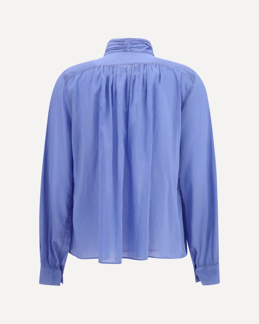 Forte_Forte pleated high-neck Blouse, view 2