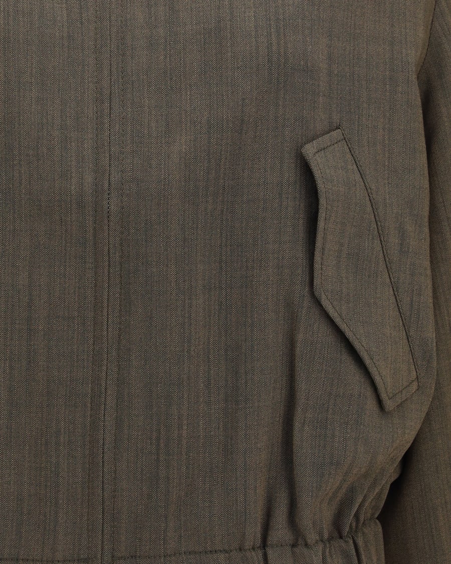 Ganni Lightweight wool Bomber Jacket, view 5