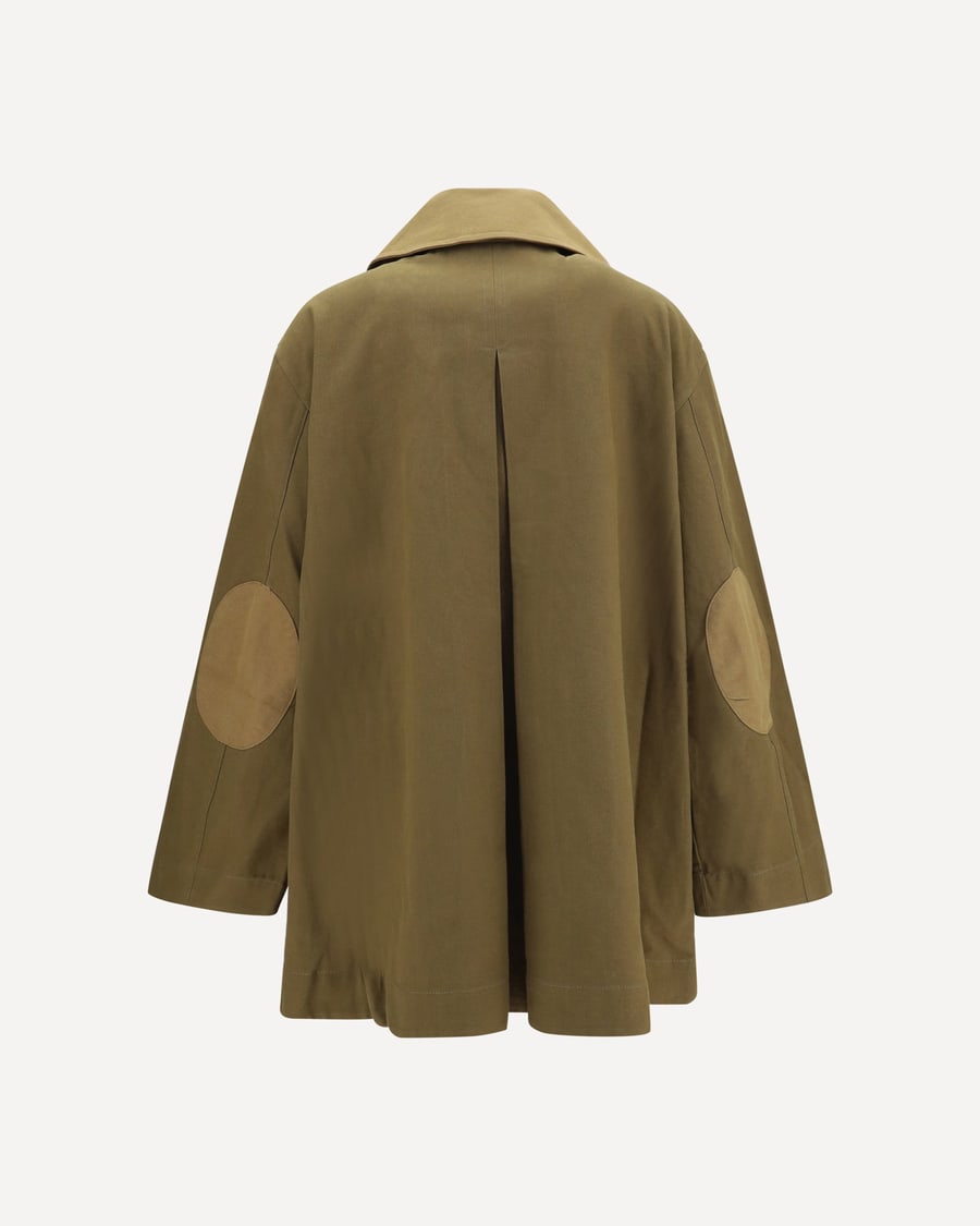 Ganni Oversized cotton Jacket, view 2