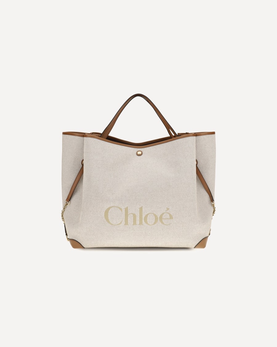 Chloé Large Carry Tote Bag, view 3
