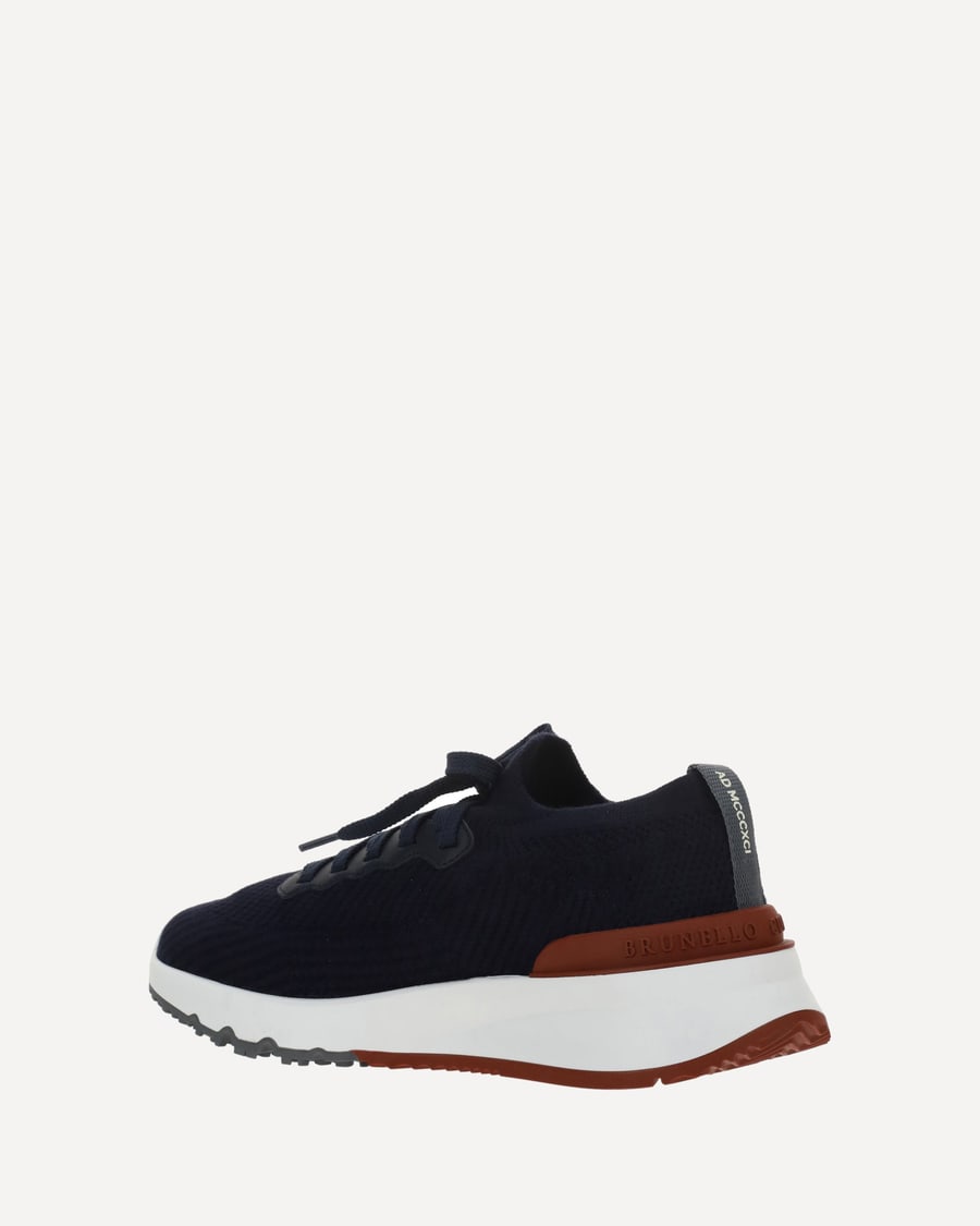 Brunello Cucinelli Cotton Sneakers, view 2