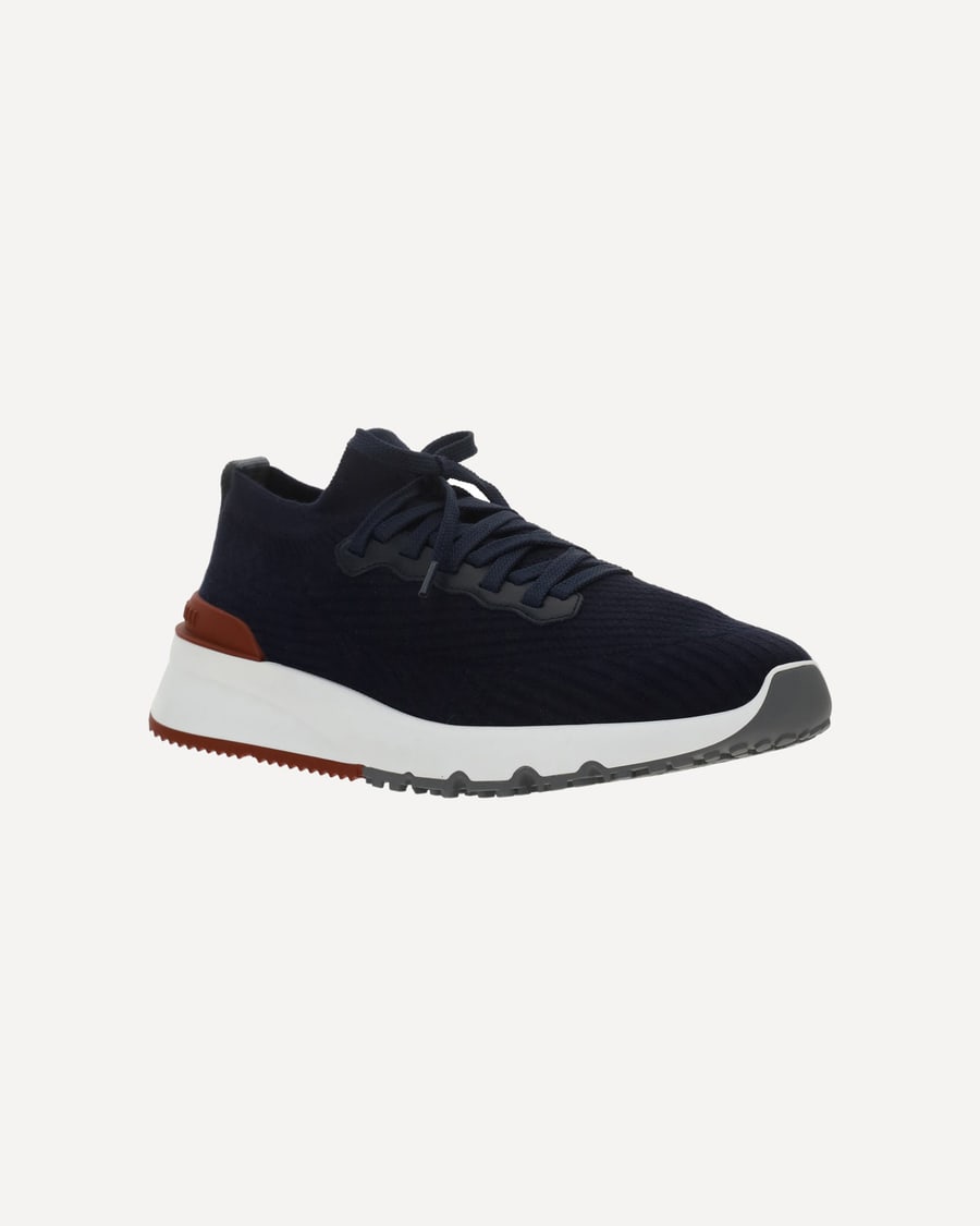 Brunello Cucinelli Cotton Sneakers, view 4