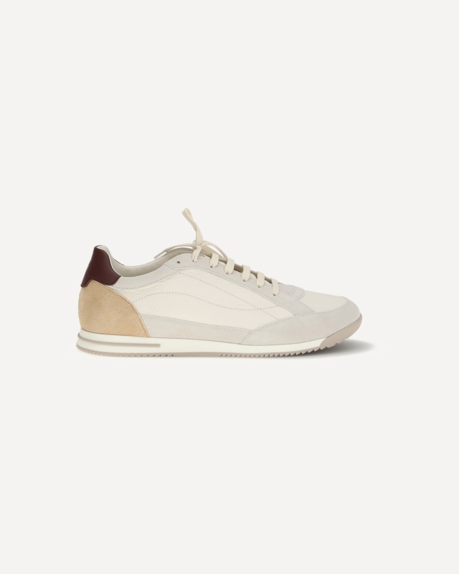 Brunello Cucinelli Deer and suede Sneakers, view 3